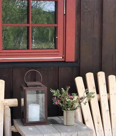 Koselig Familiehytte Pa Vakre - Naer Geilo Holiday home