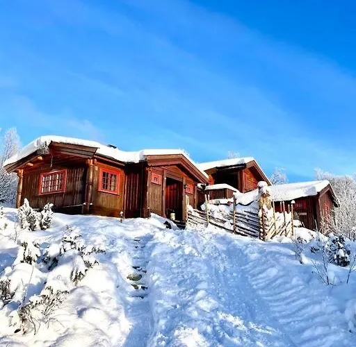 Koselig Familiehytte Pa Vakre - Naer Geilo Feriehus *