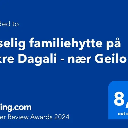 Koselig Familiehytte På Vakre - Nær Geilo Feriehus